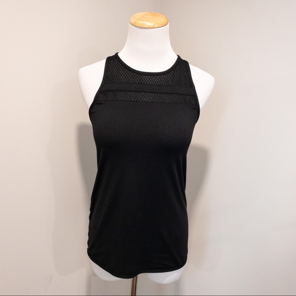 Lorna Jane Black Sharp Excel Tank Top - Size Medium - Picture 6 of 7